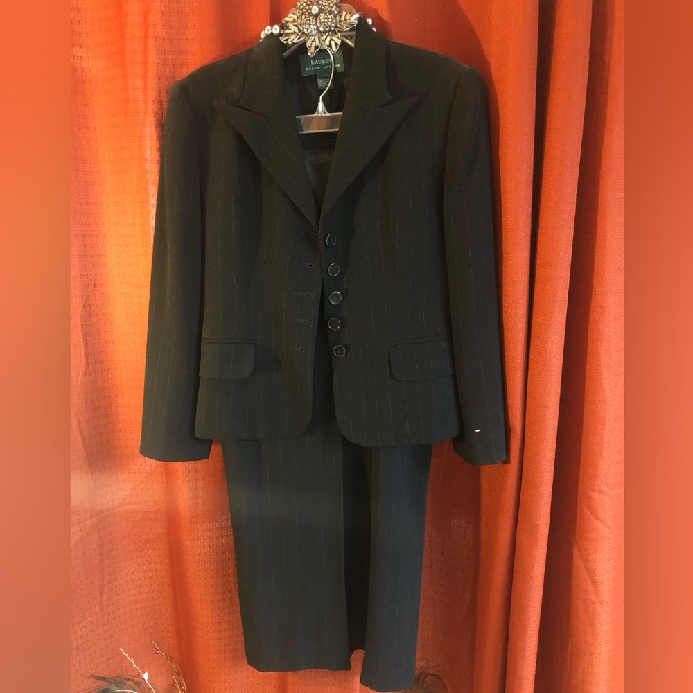 Vintage Ralph Lauren Skirt Suit Set